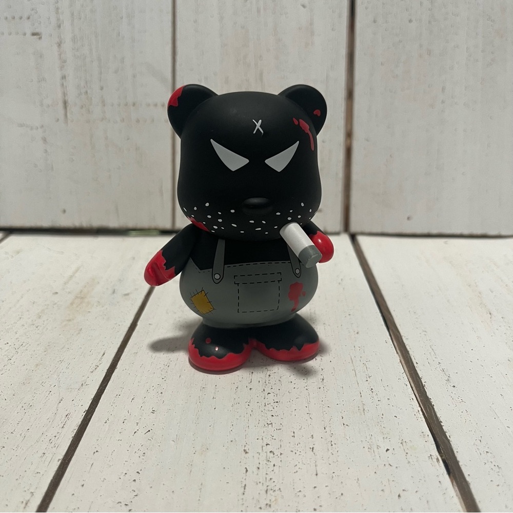 Monster Massive Frank Kozik x Go Ventures 2010 Halloween Black Bear Vinyl Figure